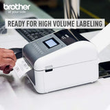 Brother TD-4550DNWB 4-inch Wireless Network Industrial Label Printer