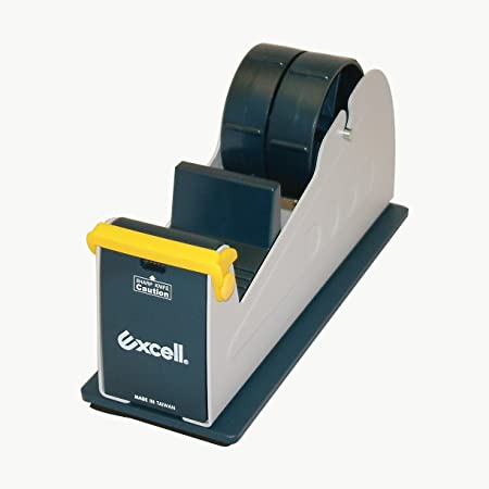 Excell Multi-Track Bench Tape Dispenser with Safety Blade Cover