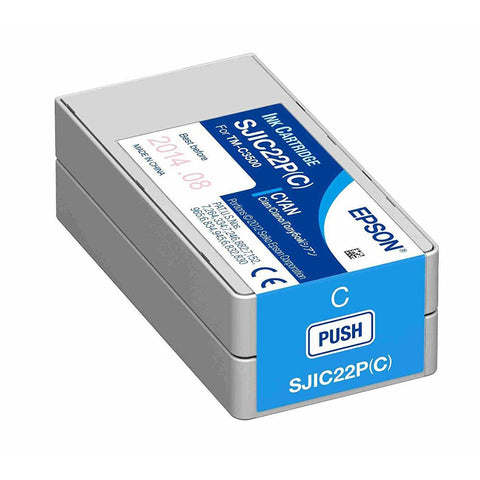 Epson TM-C3510 Cyan Ink Cartridge SJIC23P(C)