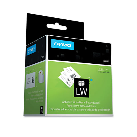 Dymo 30857 Name Badge Labels 57mm x 102mm