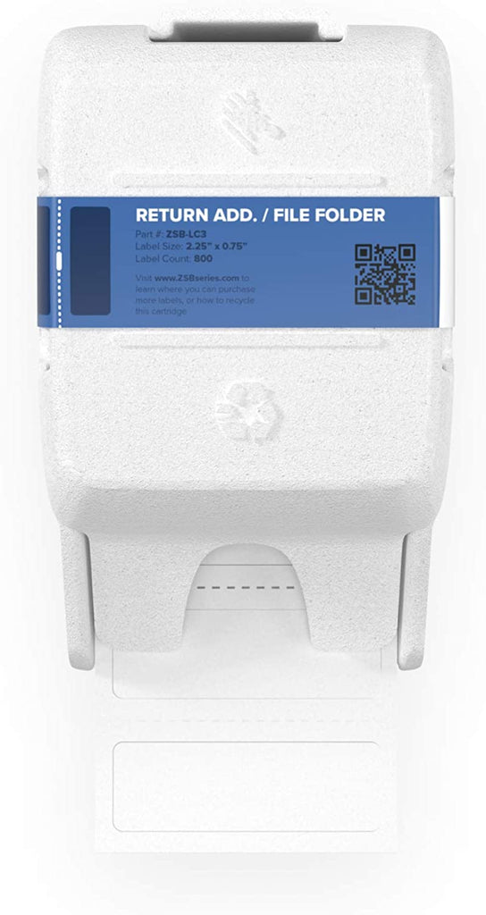 Zebra ZSB Labels, Recyclable Label Cartridge