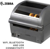 Zebra ZD420d Direct Thermal Desktop Label Printer 203 dpi WiFi Bluetooth USB