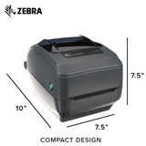Zebra GK420t 4" Thermal Transfer Desktop Label Printer