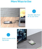 ORICO 2.5 inch Transparent Hard Drive Enclosure