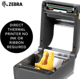 Zebra ZD420d Direct Thermal Desktop Label Printer 203 dpi WiFi Bluetooth USB