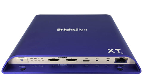 BrightSign XT1144 4K Expanded I/O HTML5 Media Player