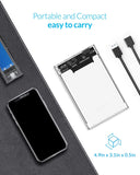 ORICO 2.5 inch Transparent Hard Drive Enclosure