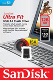 SanDisk 128GB Ultra Fit USB 3.1 Flash Drive