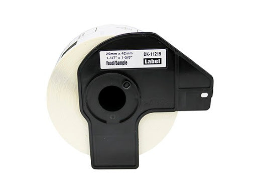 Compatible Brother DK-11215 29mm x 42mm Labels (Black On White)
