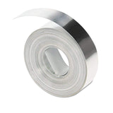 DYMO 31000 Rhino Metal Label Non-Adhesive Tape, 1/2" x 16 ft, Aluminum