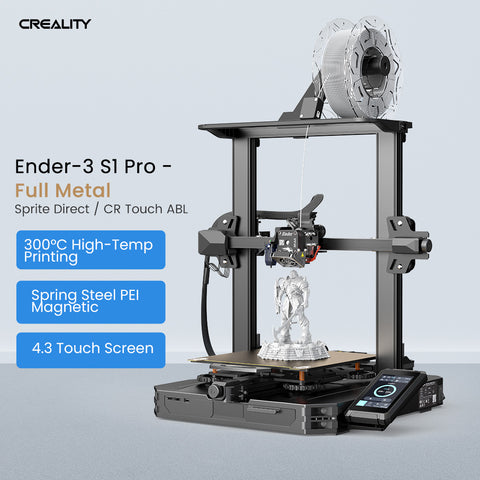 Creality Ender-3 S1 PRO Direct Drive DIY 3D Printer Kit 220x220x270mm