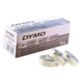 DYMO 31000 Rhino Metal Label Non-Adhesive Tape, 1/2" x 16 ft, Aluminum