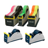 Excell Multi-Track Bench Tape Dispenser with Safety Blade Cover