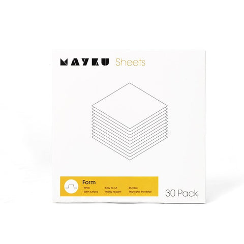 Mayku Form Sheets 0.5mm 30 Pack