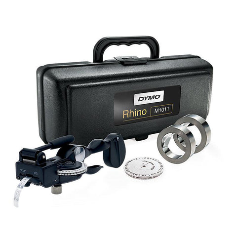 Dymo Rhino M1011 Metal Tape Embossing System Kit
