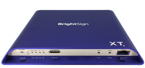 BrightSign XT244 4K Standard I/O HTML5 Media Player