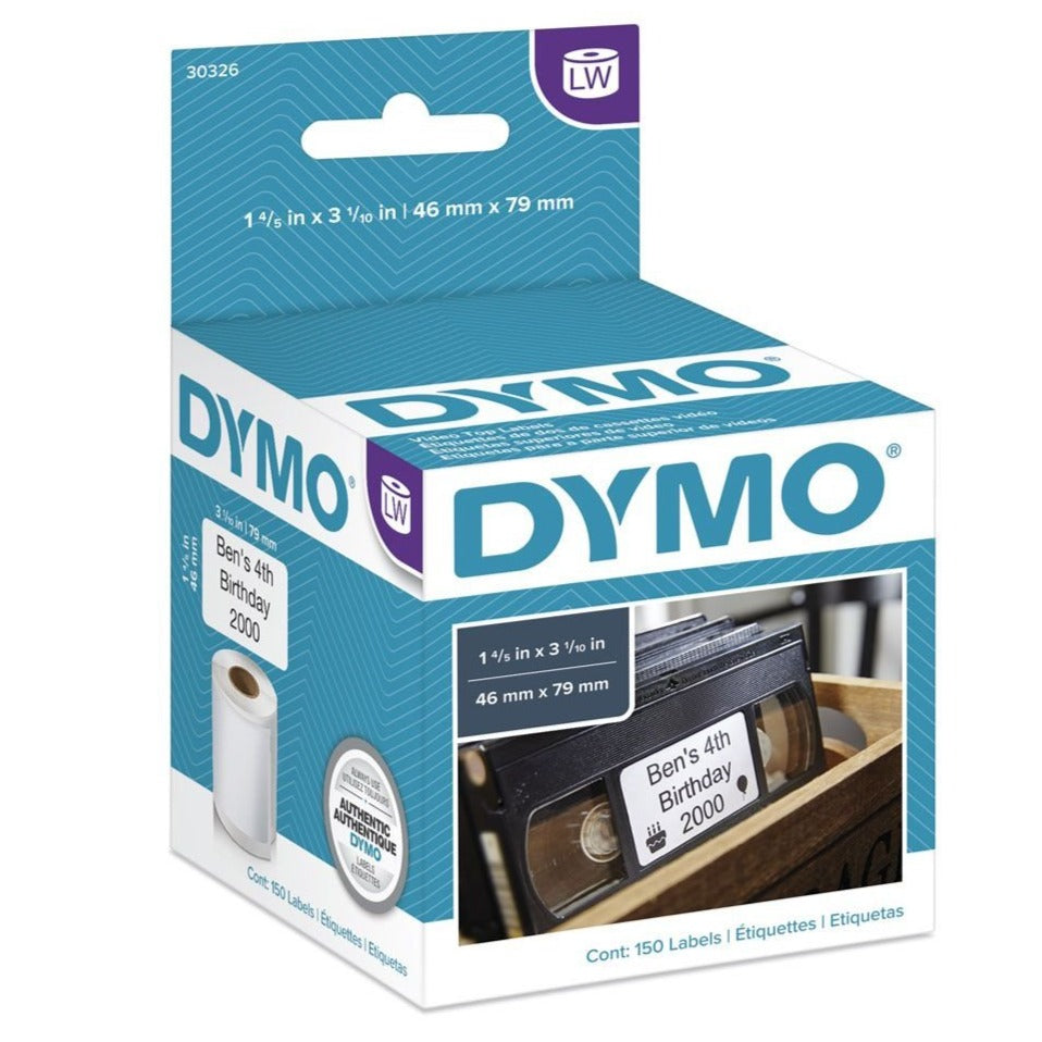 Dymo 30326 Video Top Labels 46mm x 79mm