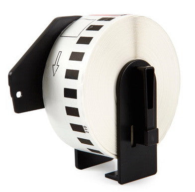 Compatible Brother DK-22211 29mm x 15.24m Continuous Length Film Tape (Black On White)