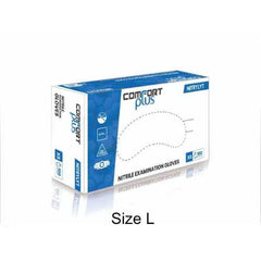 Comfort Plus Nitrile Exam Gloves Powder Free Carton