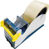 Excell Multi-Track Bench Tape Dispenser with Safety Blade Cover