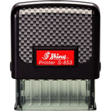 Shiny Self-inking Rubber Stamp